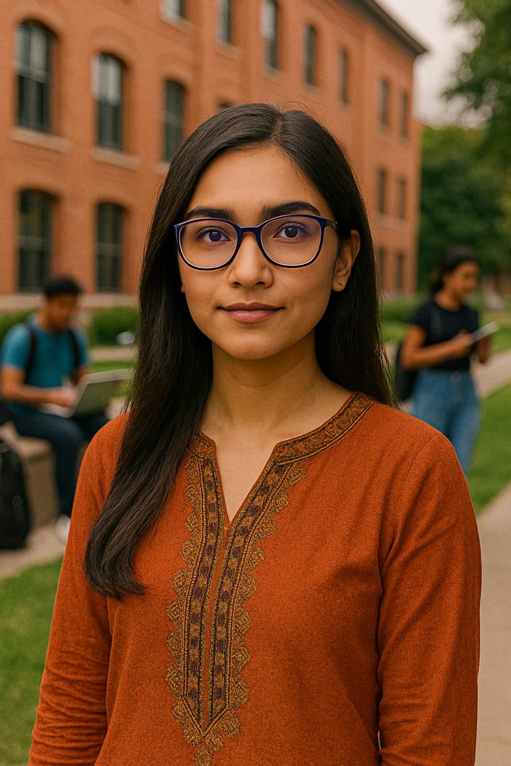 Fatima Noor impressed by personalized optical service at VisionPlus