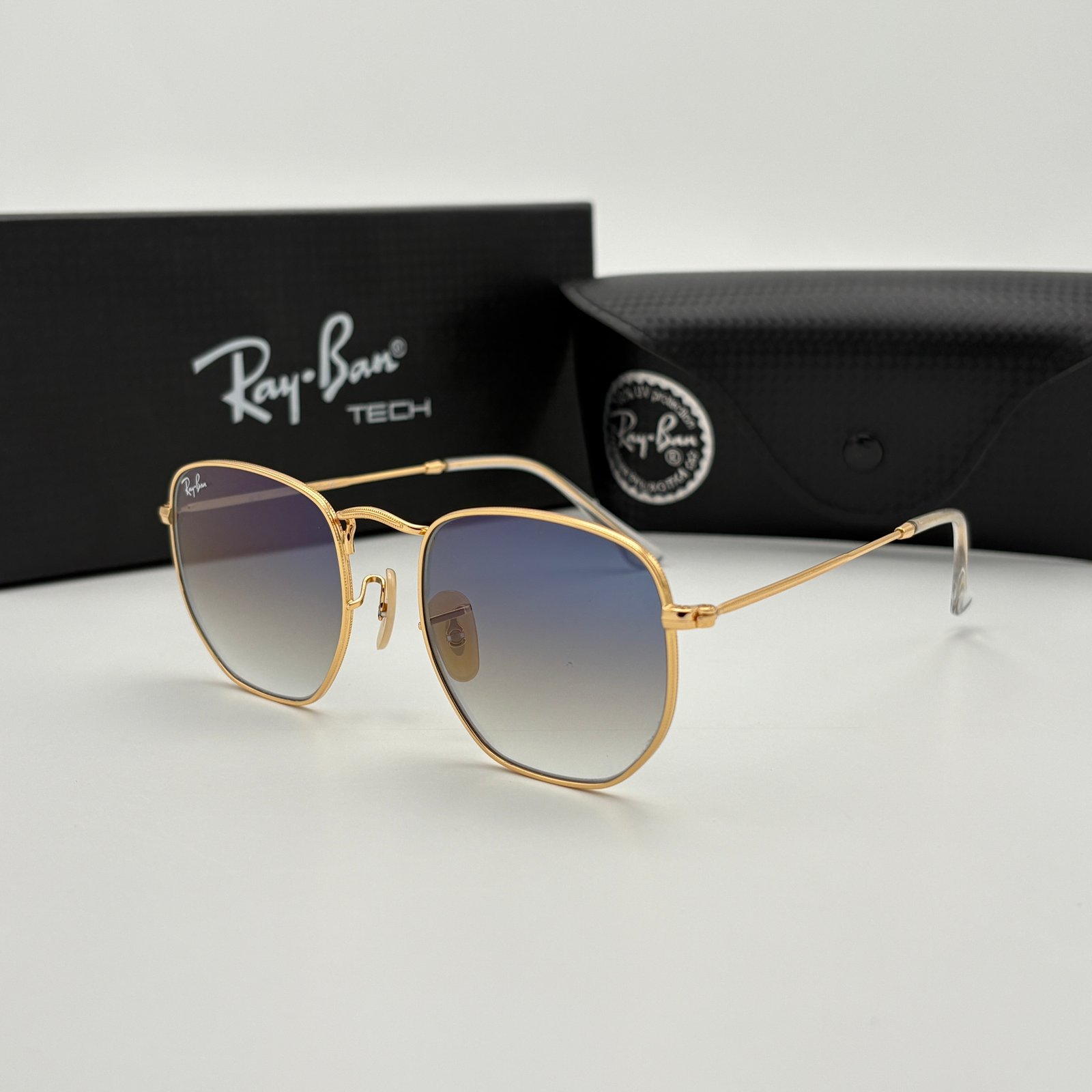 Ray-Ban Gold Hex