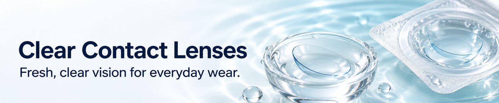 Contact Lenses category banner